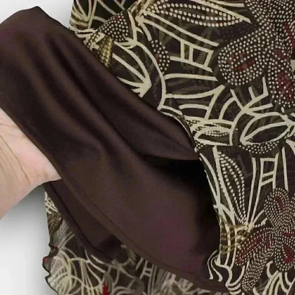 DANIEL LAURENT vintage midi ladies skirt large - Picture 3 of 6